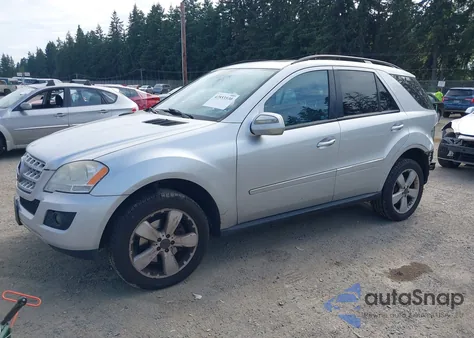 2009 Mercedes-Benz Ml 350 4Matic from USA, damaged, VIN 4JGBB86E19A466687